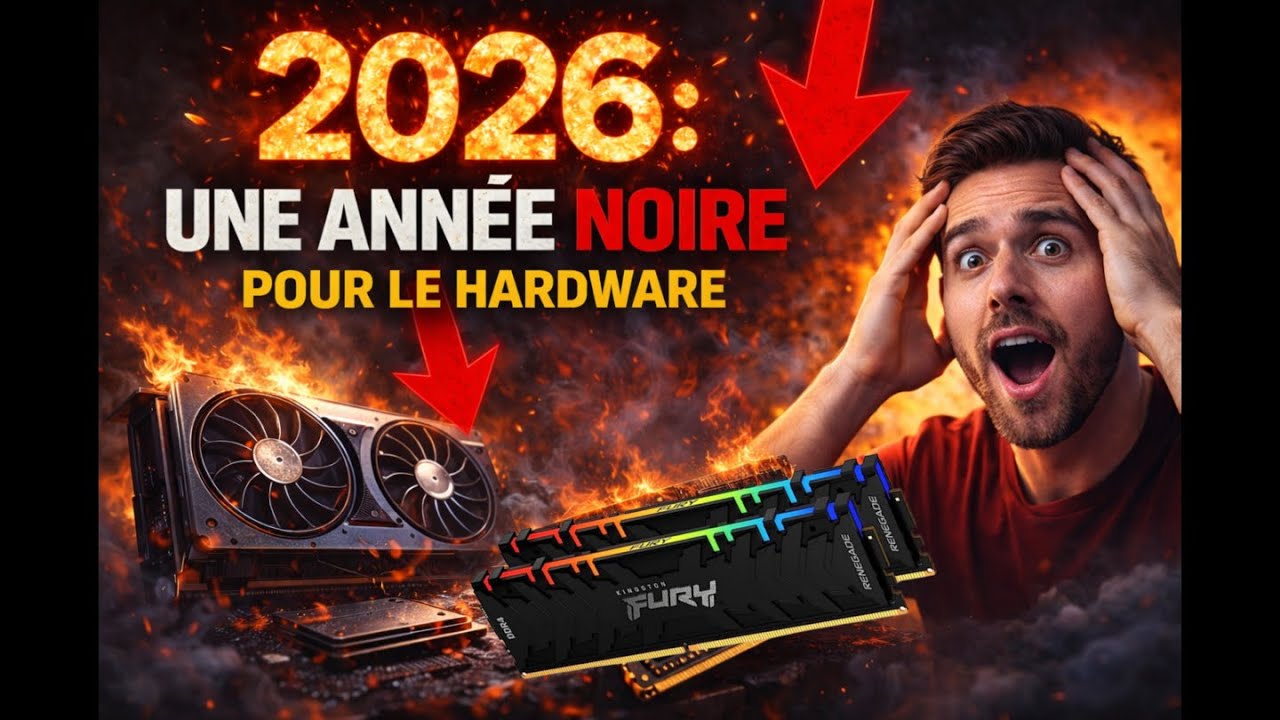 Prix des cartes graphiques et de la RAM 2026 Année noire pour le Hardware