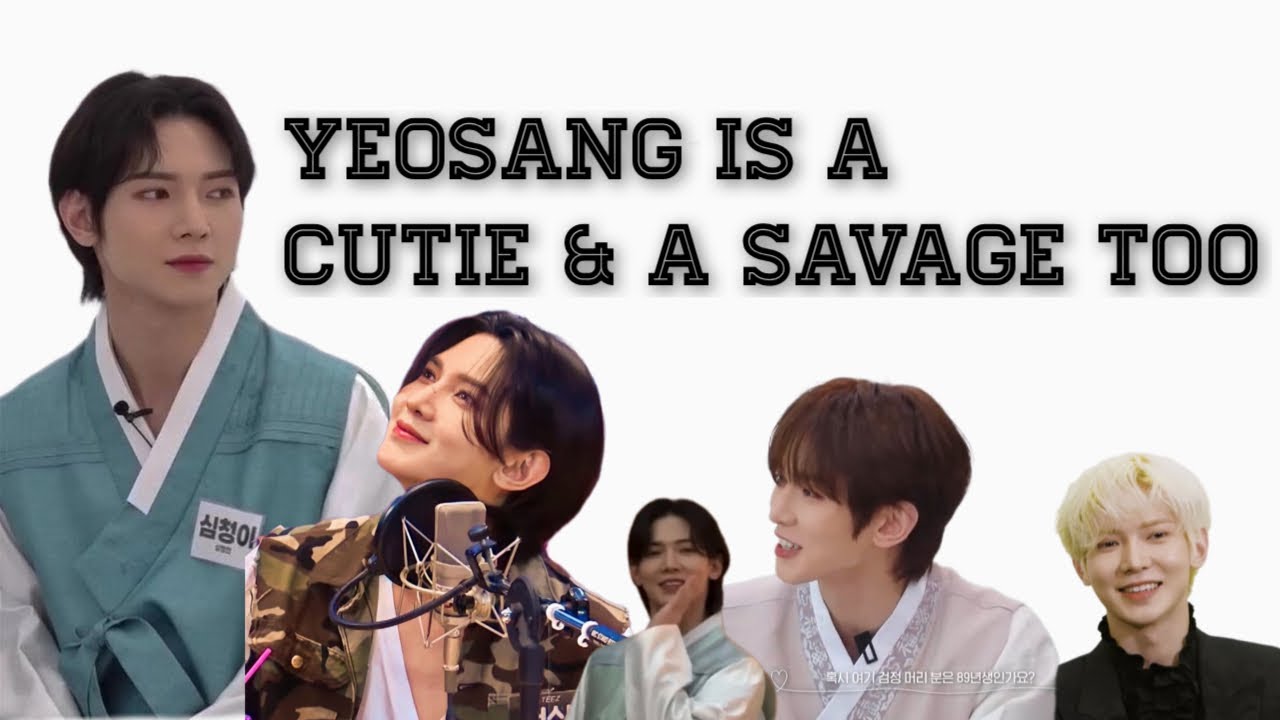 Yeosang can be a cutie as well as a savage too🤭❤️‍🔥#ateez #yeosang #atiny