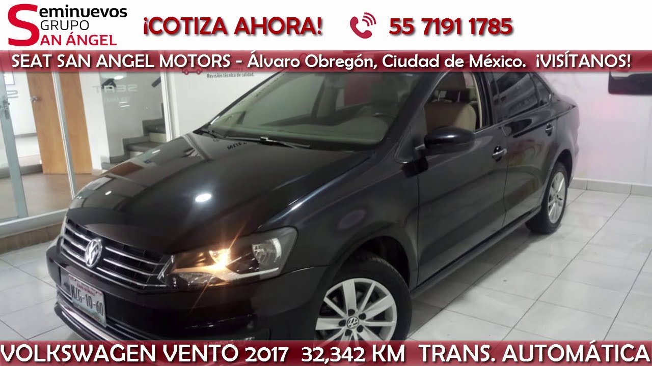 Volkswagen Vento 2017 Negro | SEAT San Angel