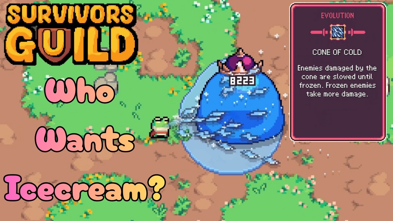I Turned The Slime King Into Ice Cream With This Ice Build!