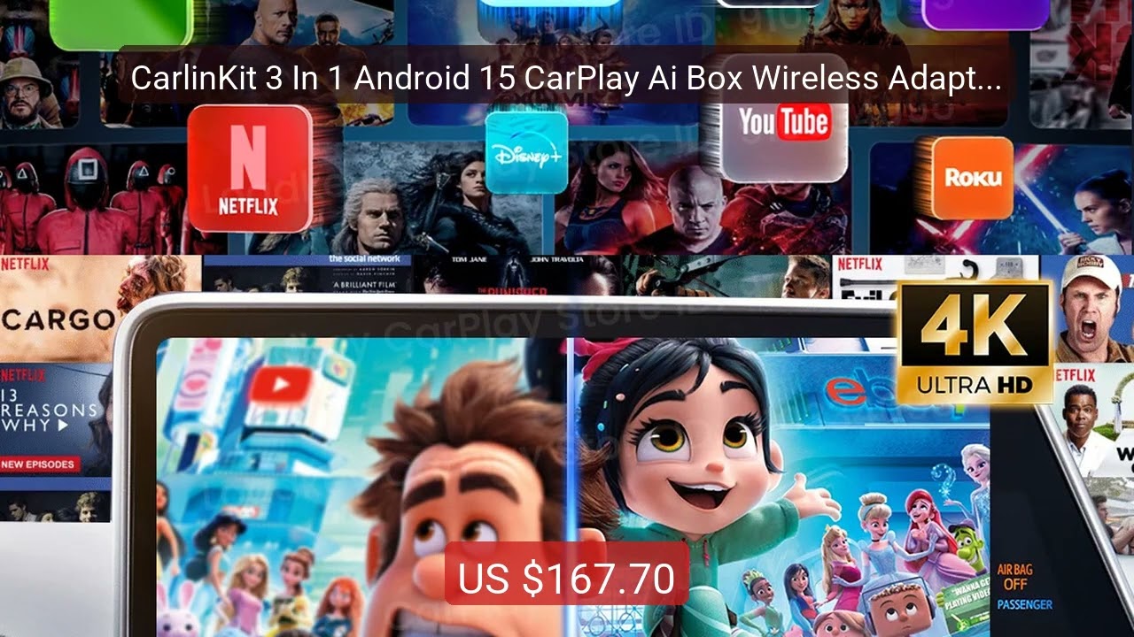 CarlinKit 3 In 1 Android 15 CarPlay Ai Box Wireless Adapter Androi... &mdash; Best Deal 2026 | Shop Now!