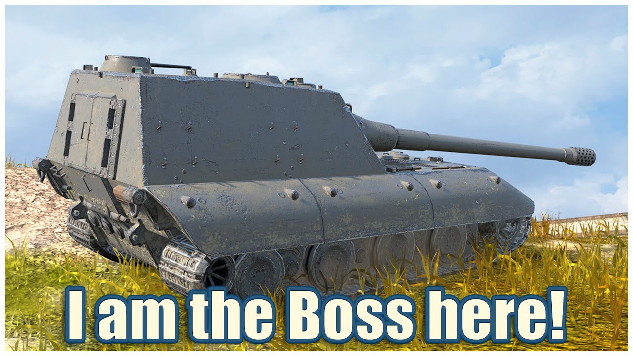 Jagdpanzer E 100: Я здесь Босс! WoT Blitz