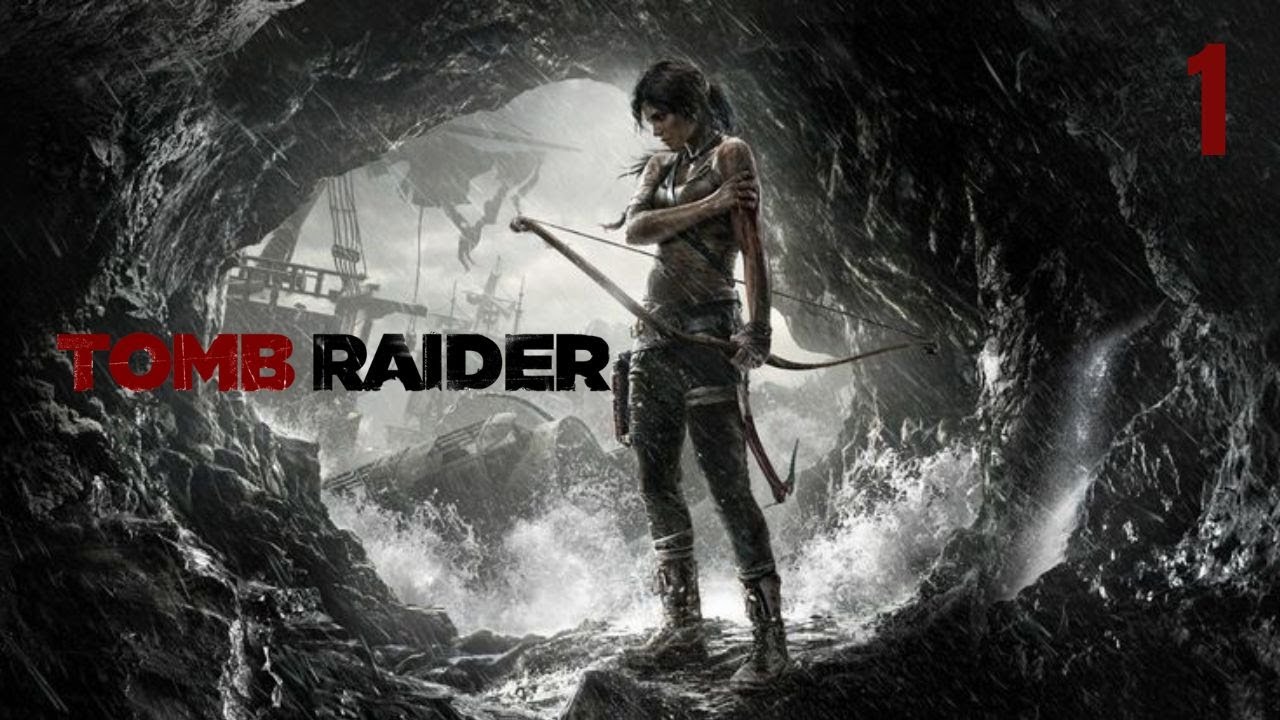 Door de strom op een eiland belanden De start van het avontuur in Tomb Raider