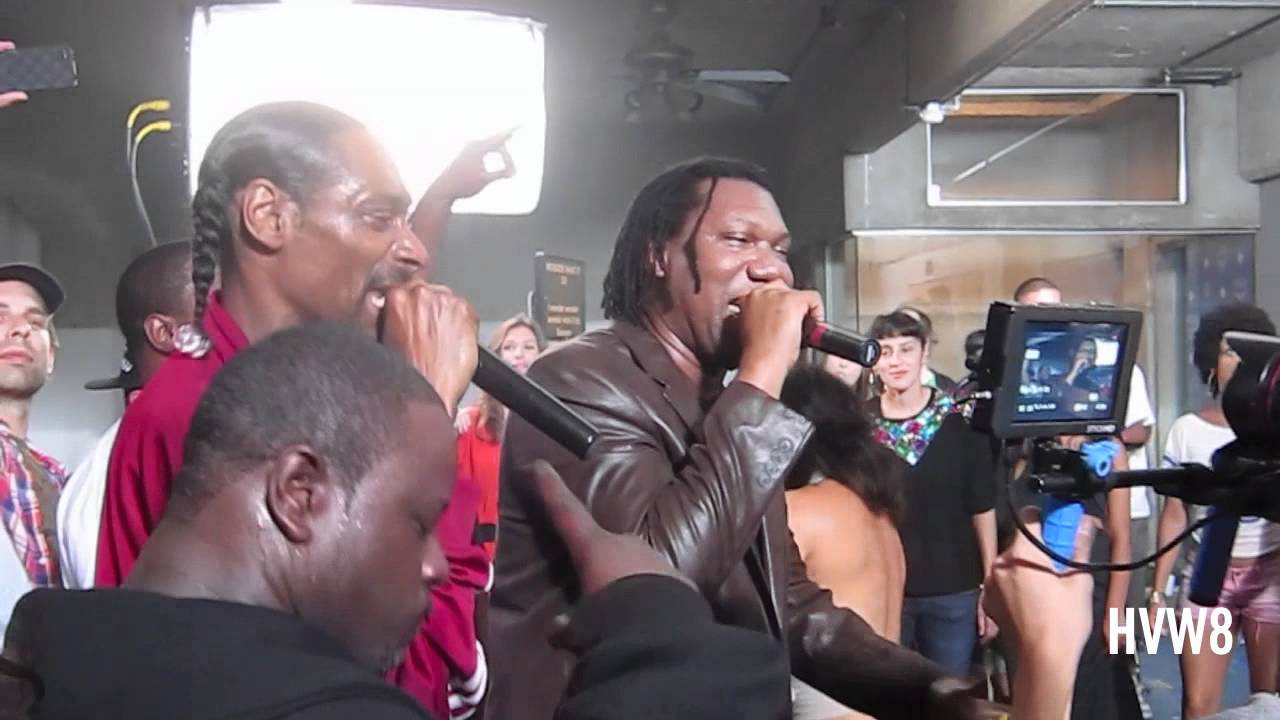 Snoop Dogg x KRS One - SOUTH BRONX at HVW8 video shoot