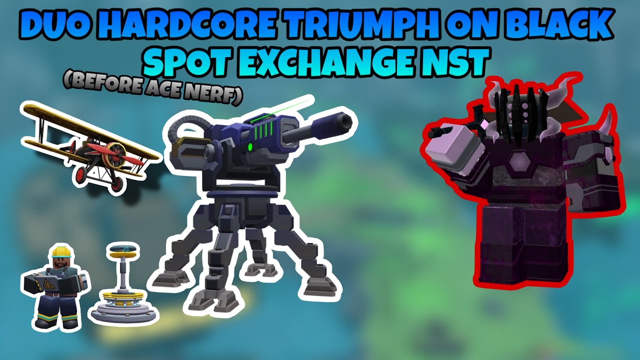[Before Ace Nerf] Duo Hardcore Triumph on Black Spot Exchange NST
