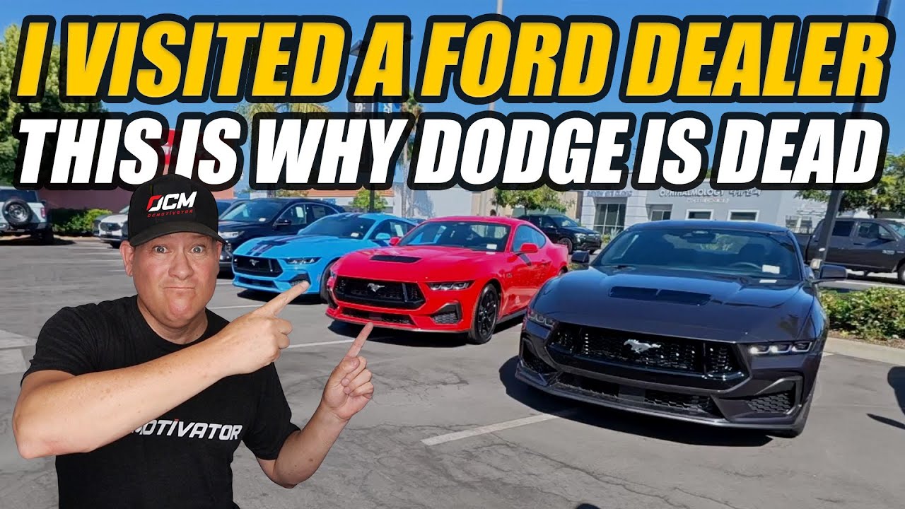 Дилер Ford против дилера Dodge! Я в шоке! Везде V8!