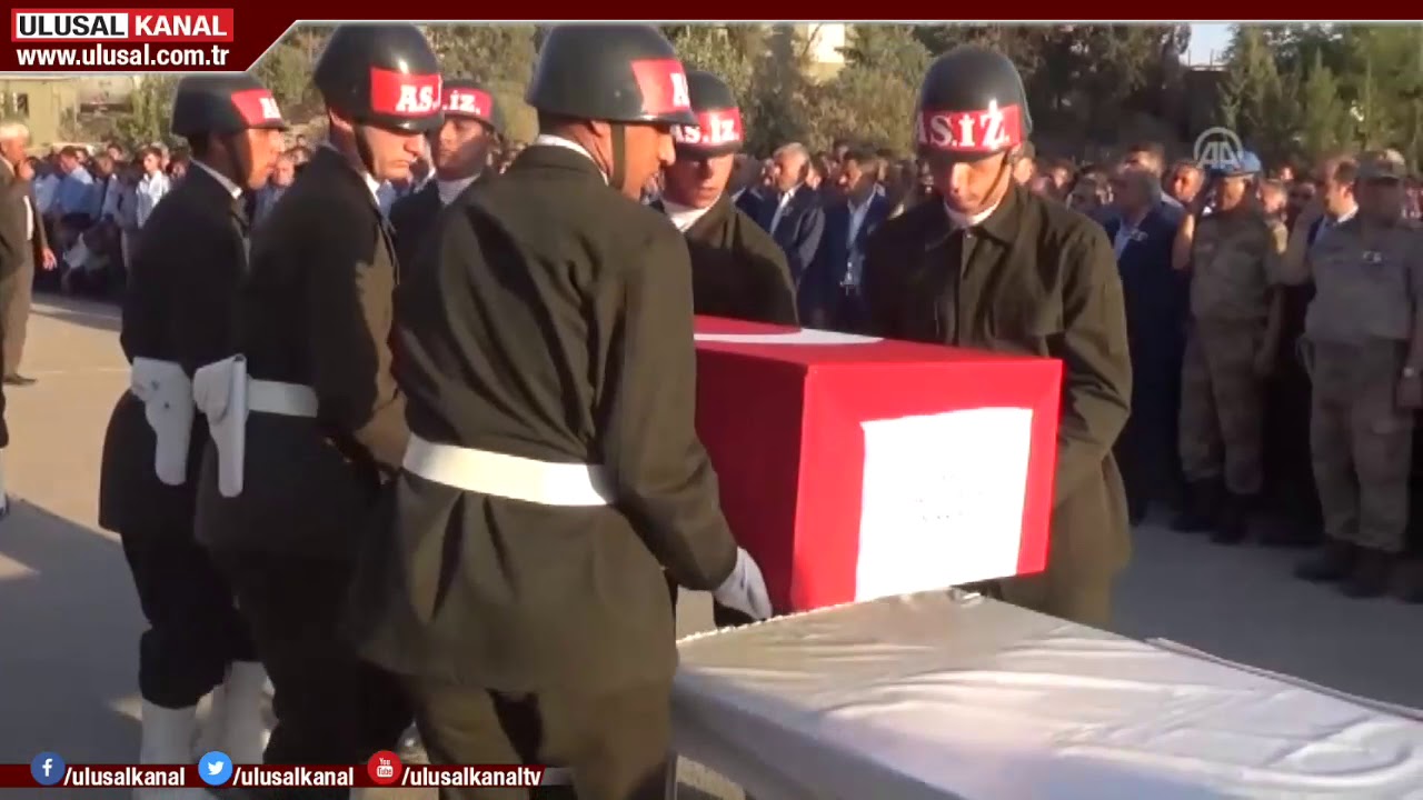 Şehit koruculara veda