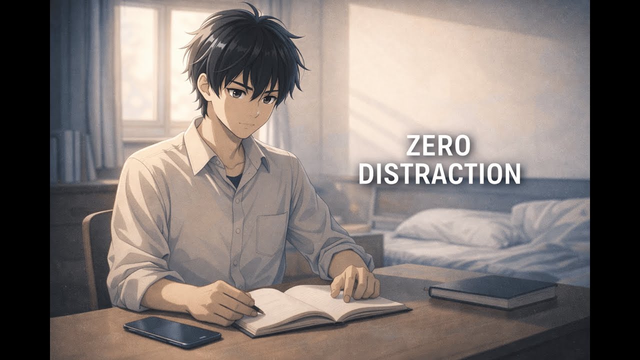 Zero Distraction Hindi Lofi | Calm Study Music For Deep Focus