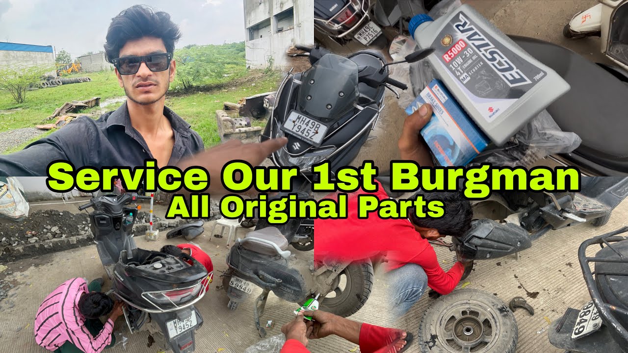 Burgman Major Service After 35000km
