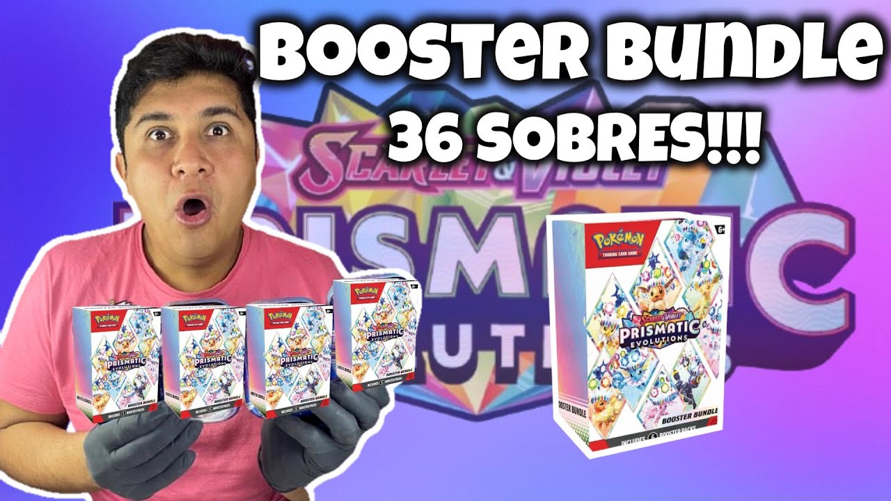 Abro 6 Booster Bundle Prismatic Evolution!! 🤑🌟