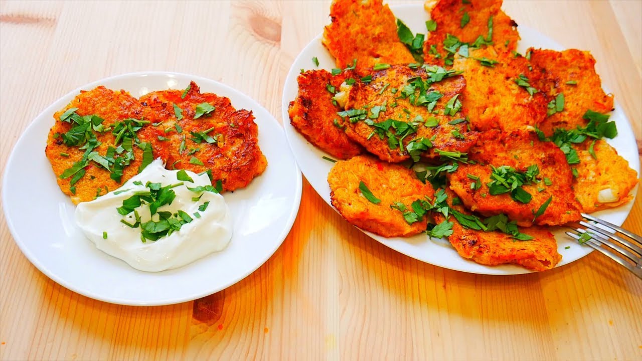 ДРАНИКИ с кальмарами / Картофель, кальмар, яйцо все ПРОСТО! Женькины Рецепты