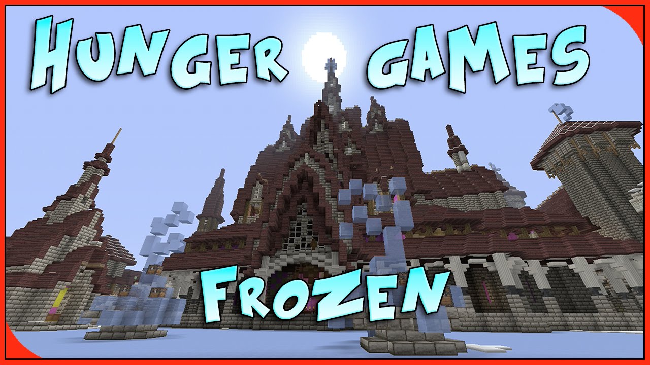 Minecraft Xbox - Disney Frozen Hunger Games- With Friends