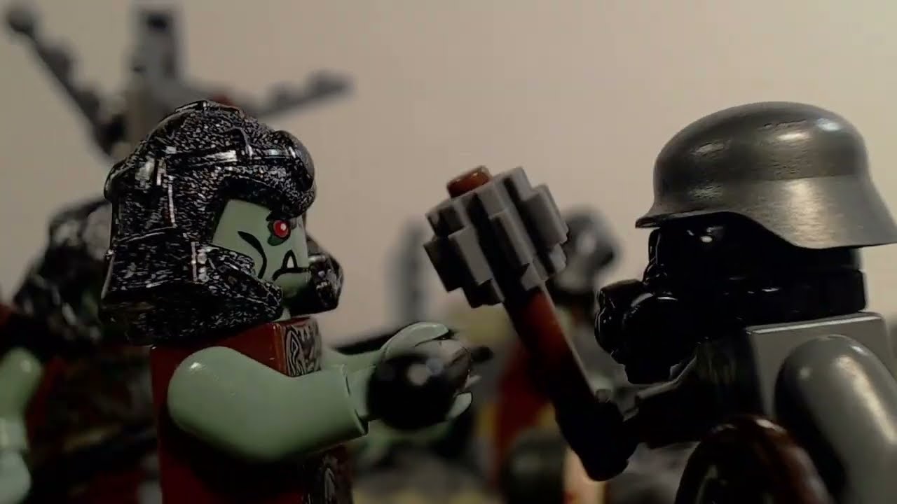 LEGO Melee Combat scene Stop Motion. #cheezycontest2025