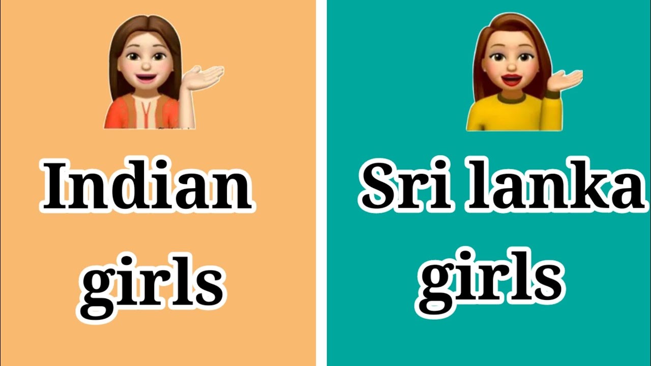 Indian girls vs Sri lanka girls👩| indian girls dress vs sri lanka girls dress👗