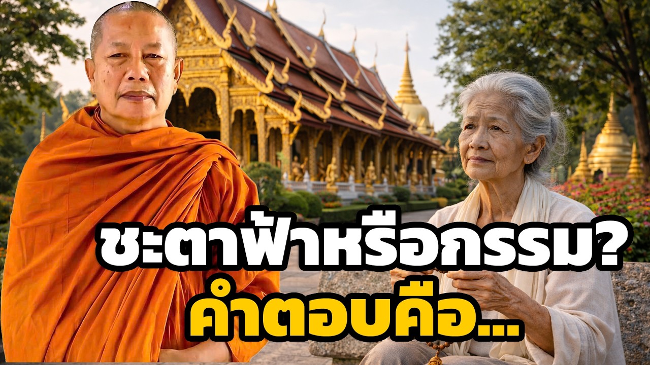 ไม่มีใครหนีพ้นกรรม  ธรรมะคลายทุกข์ พระมหาบุญช่วย ปัญญาวชิโร 5