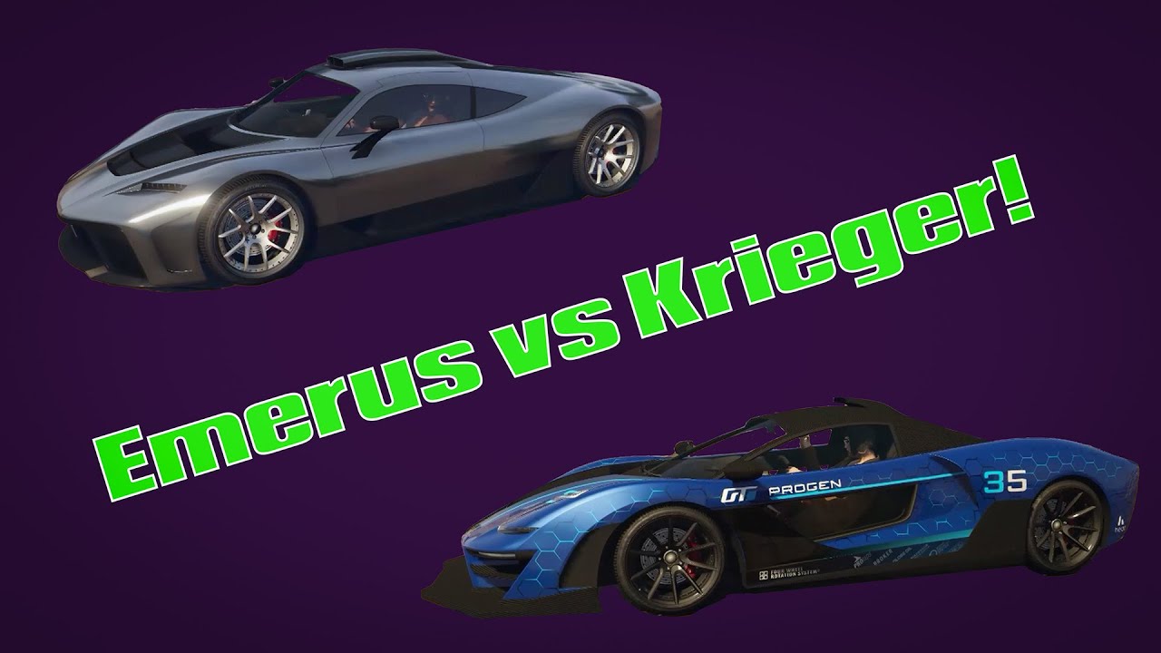 GTA Online: Best Supercar to buy? Emerus vs Krieger
