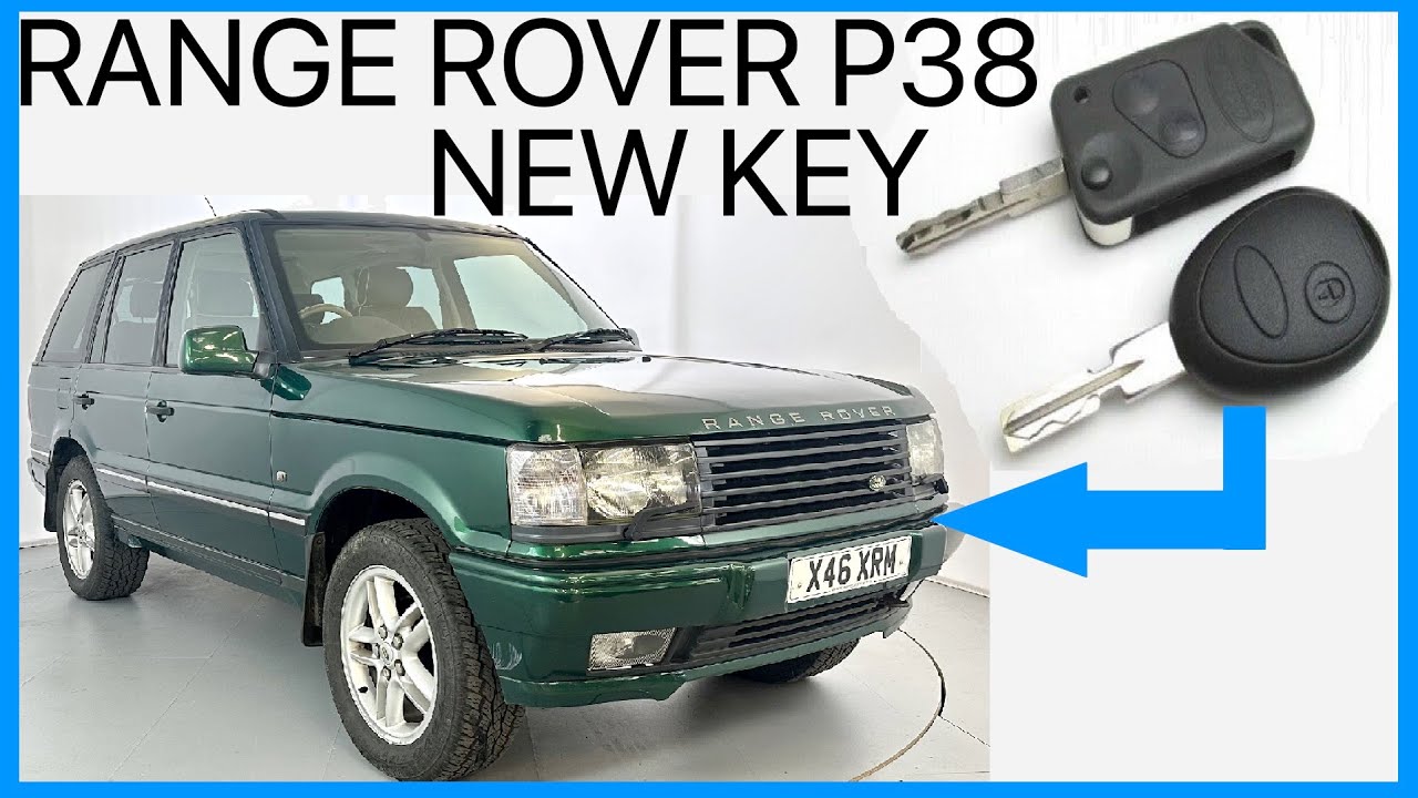 We get a new Key for our project RANGE ROVER P38 to replace the old Remote Keyfob