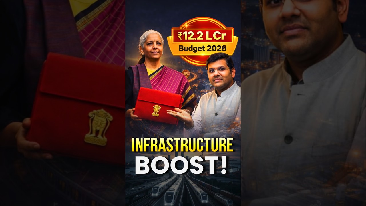Union Budget 2026: ₹12.2 Lakh Crore Infrastructure Push | Tier-2 & Tier-3 Cities