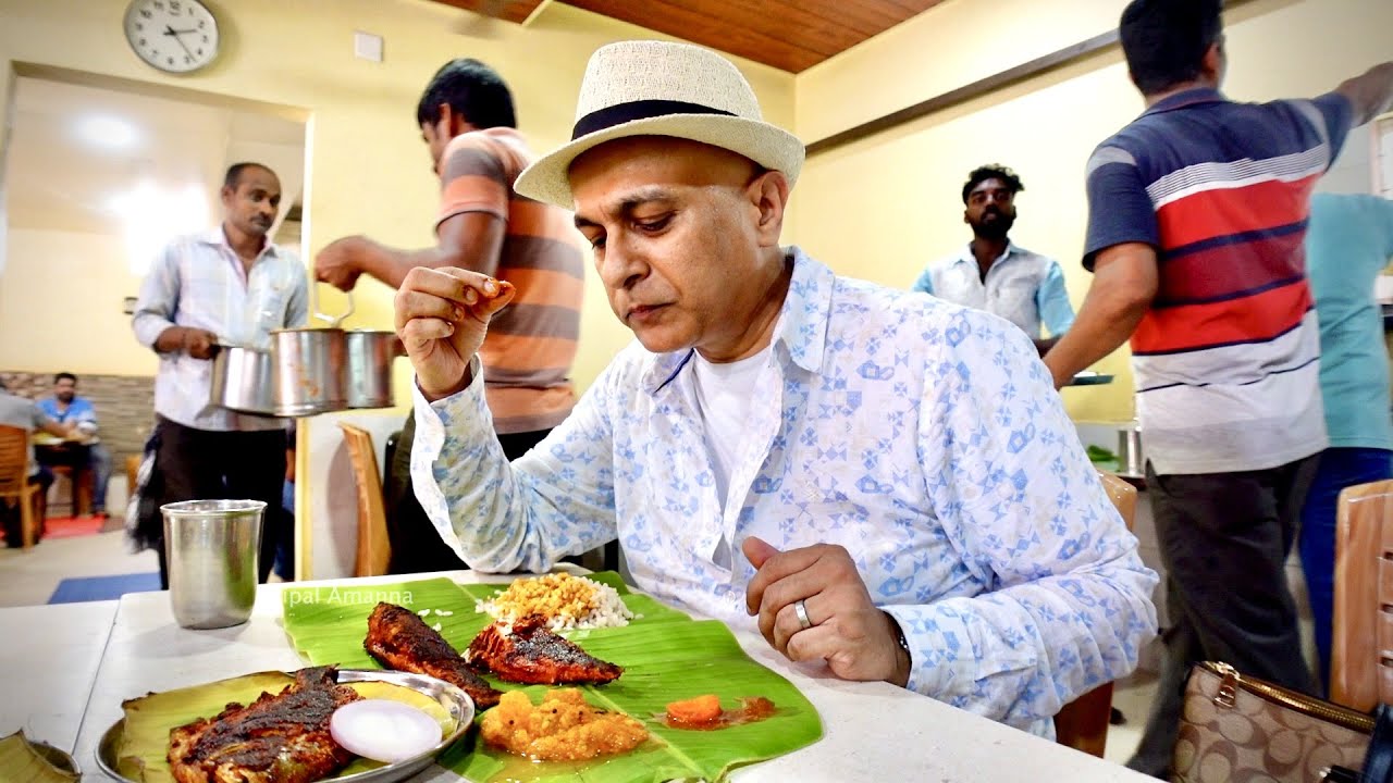 Lunch At Udupi's Most Popular Fish Hotel, THIMMAPPA | Best Kane, Anjal, Disco, Pomfret | Vlog 135
