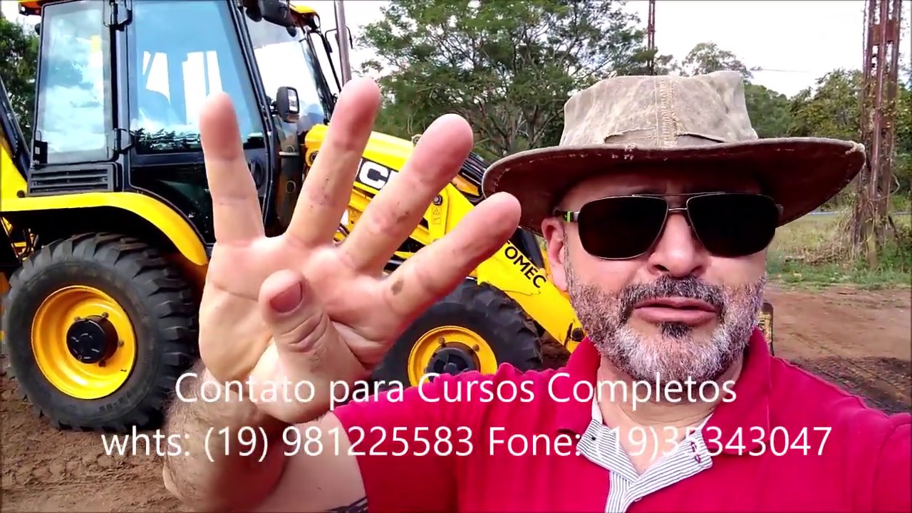 # AULA 2 COMO OPERAR RETROESCAVADEIRA JCB 3CX,CHECK-LIST Retroescavadeira,Pá Carregadeira,Máquinas