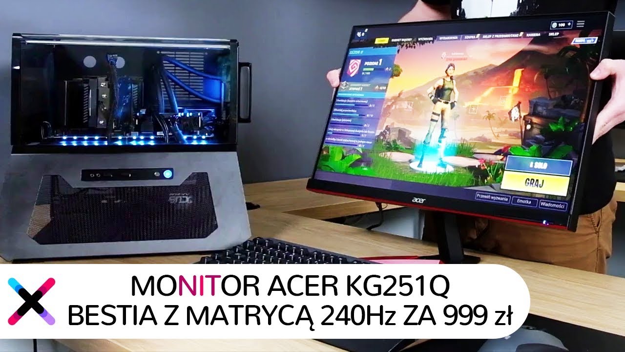 Acer KG251QDBMIIPX &ndash; test | Najtańszy monitor 240Hz na rynku 😍
