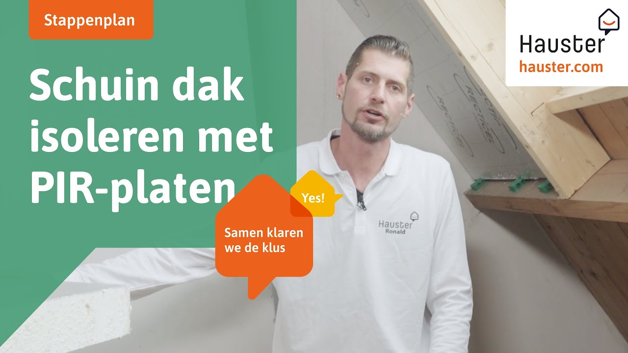 Je zolder isoleren met PIR-platen | Doe-het-zelf met Hauster