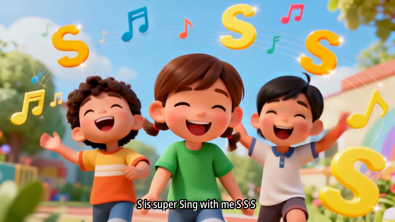 kids songs|kids learning. Super Sparkly Letter S #kidslearning  #childrenssongs  #nurseryrhymes