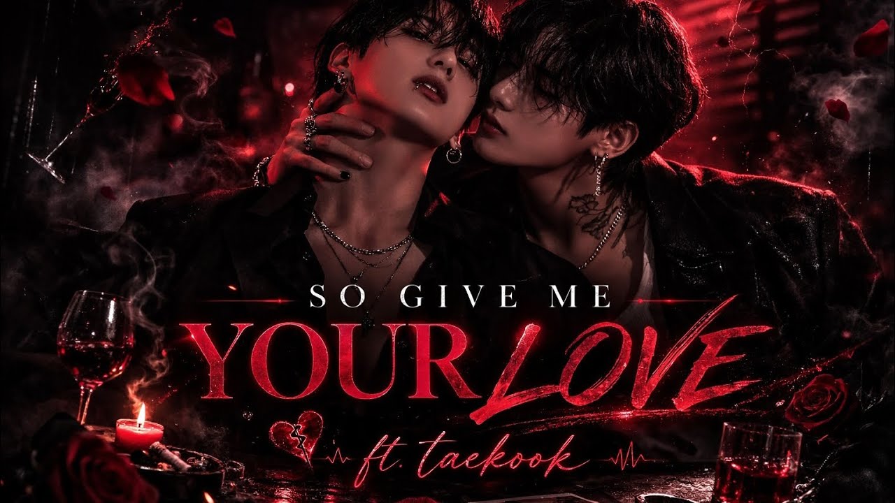 So give me your love||@snakevkook #bts #vkookcute #taekooklover #btslyrics #bl #kpoplyrics #ffviral 