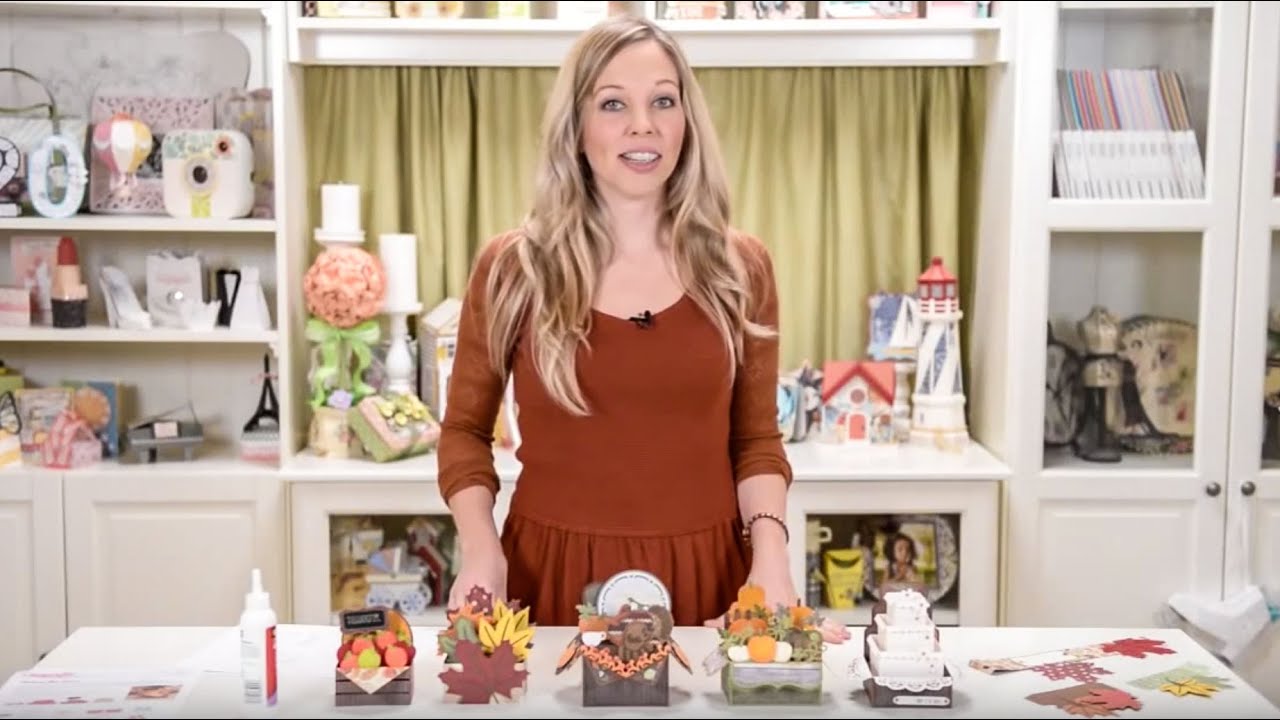 Autumn Box Cards SVG Kit - Assembly Tutorial