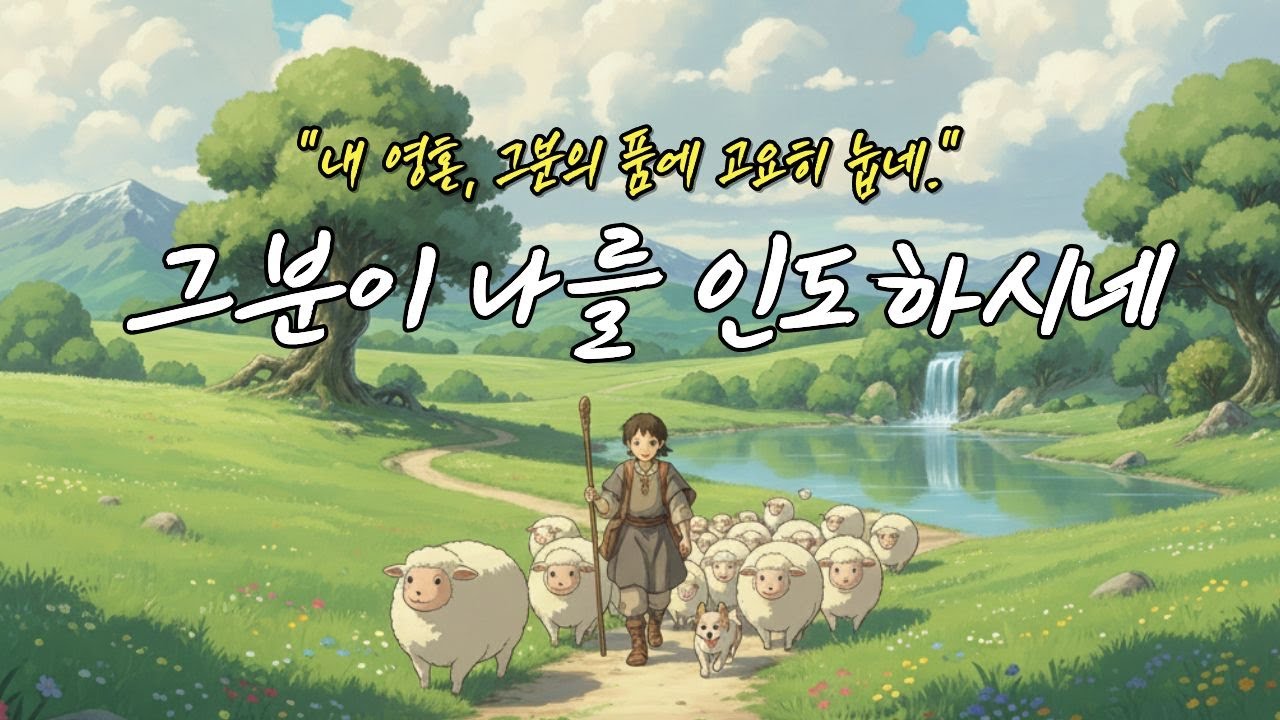 그분이 나를 인도하시네