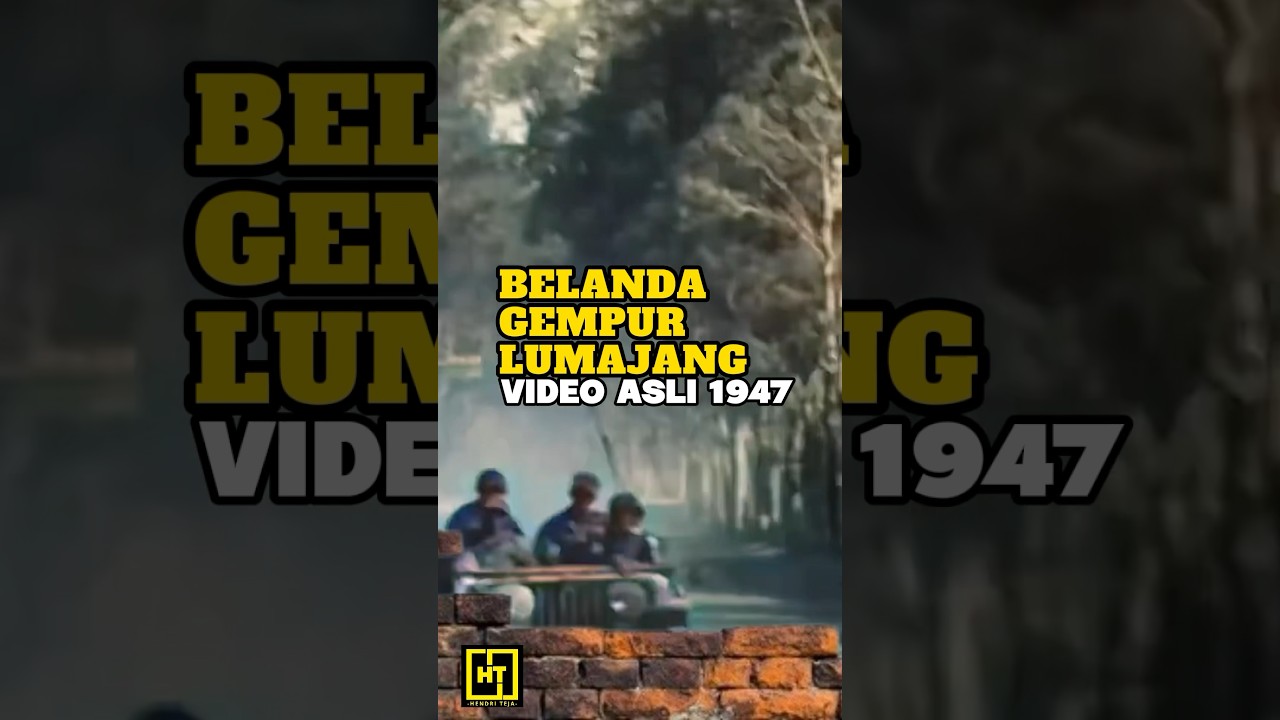 BELANDA GEMPUR LUMAJANG (1947) | Agresi Militer Belanda I  #sejarah  #history #lumajang