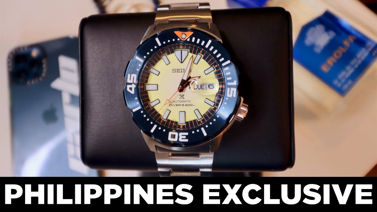UNBOXING the Seiko Prospex Tubbataha Reef Monster Watch (SRPF33K1)