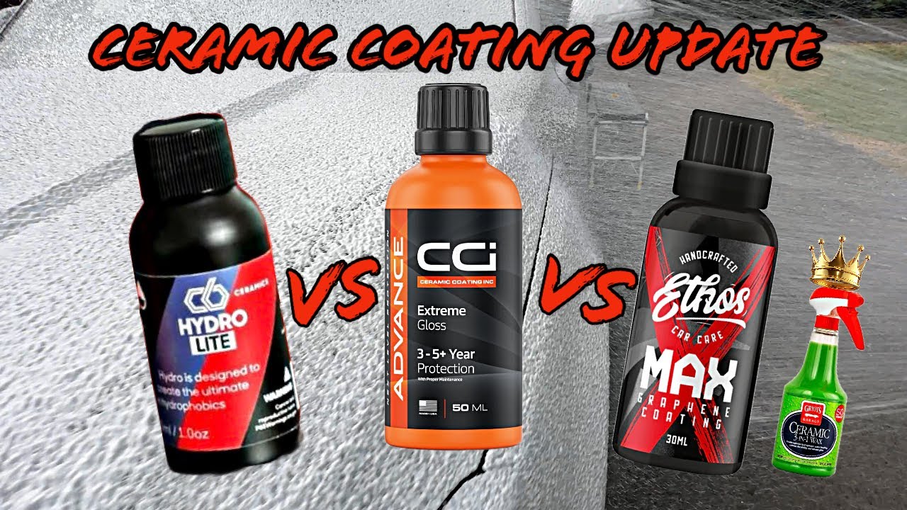 The Baddest Ceramic Coating Update Time! (DIY, Ethos, C6, Stoner, CCI, Nasiol, Nxtzen, No Hype)