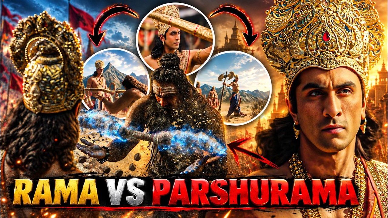 How RAMA Brutally Defeated PARSHURAMA &mdash; The Scene Ramayana Movies Never Show