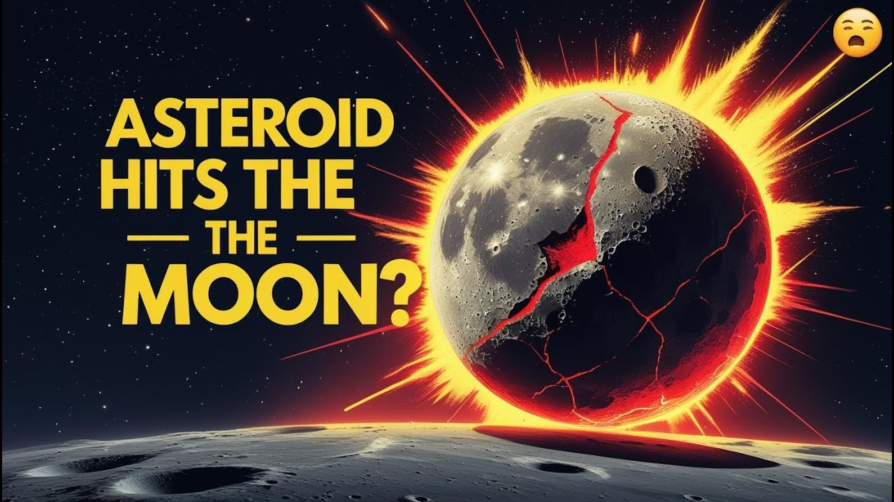“What If an Asteroid Hit the Moon? | Earth's Fate After a Lunar Impact”🌕💥