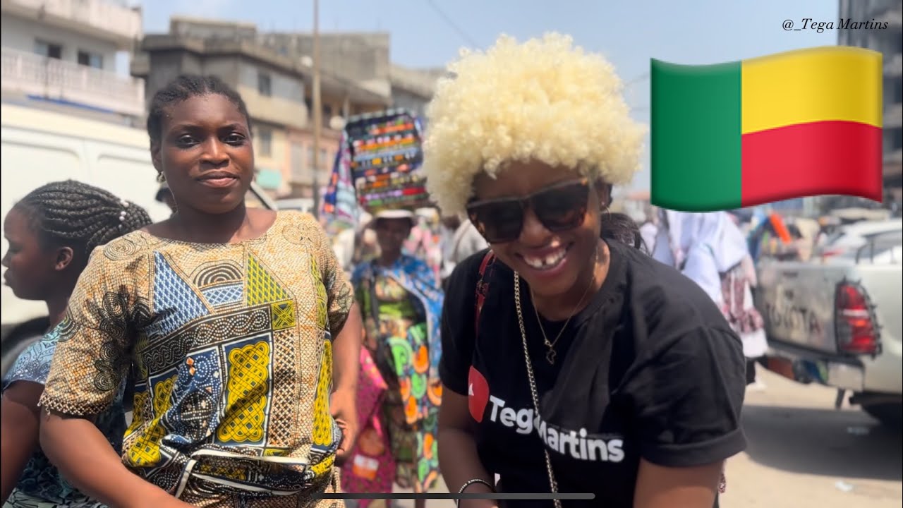 DAN-TOKPA MARKET BENIN 🇧🇯 |Waist beads Shopping#waistbeads #marketvlog