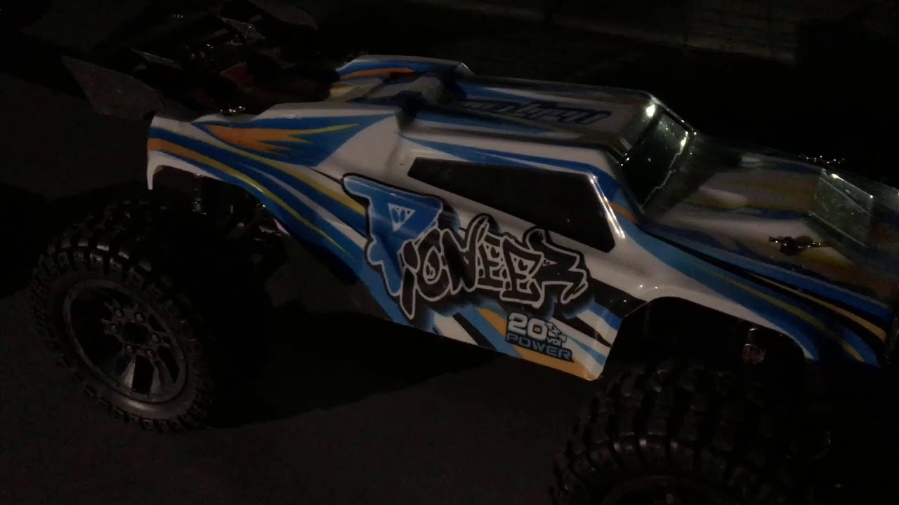 Holyton 9025E 1/12 Scale 4WD Rc Car - Night Bash