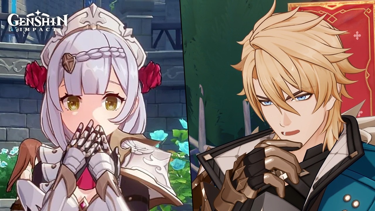 Varka Chooses A Knight Title For Noelle | Travelers' Tales: Moongaze Chapter | Genshin Impact Luna V