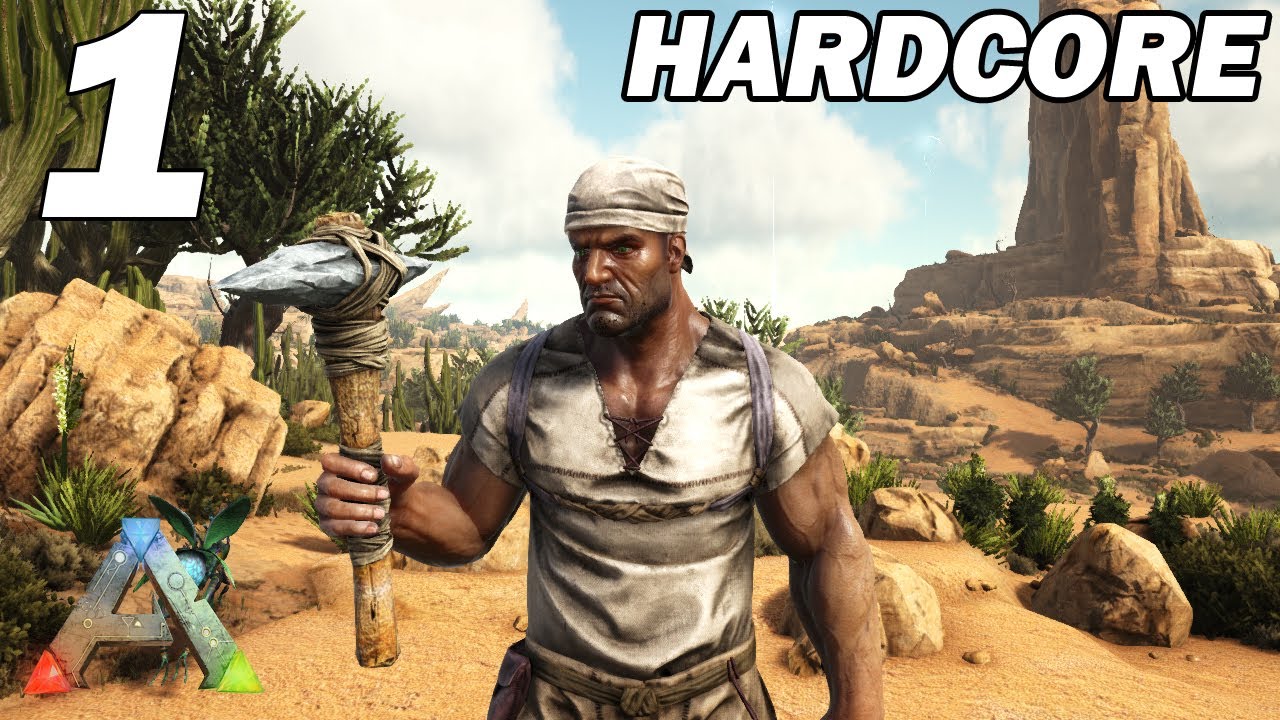 Survivre en Hardcore sur Ark Scorched Earth ! Ark EP 1 LIVE