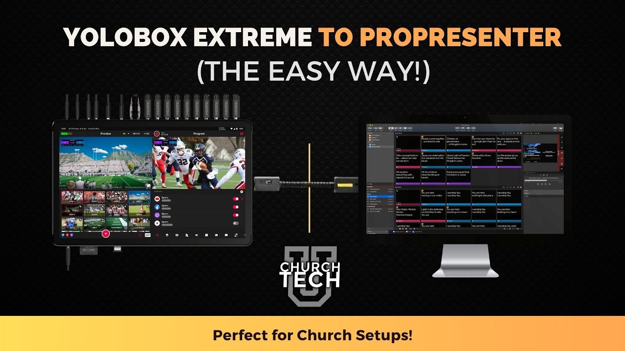 ProPresenter Tutorial: How to use ProPresenter with Yolobox Extreme