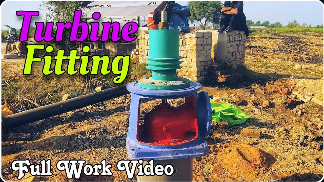 Turbine fitting | submersible pump fitting @borewelldrillingchannel 