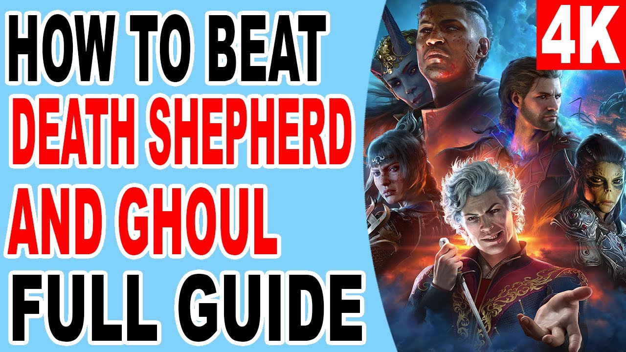 Baldur's Gate 3 How to Beat Death Shepherd and Ghoul - PS5 Console Controller