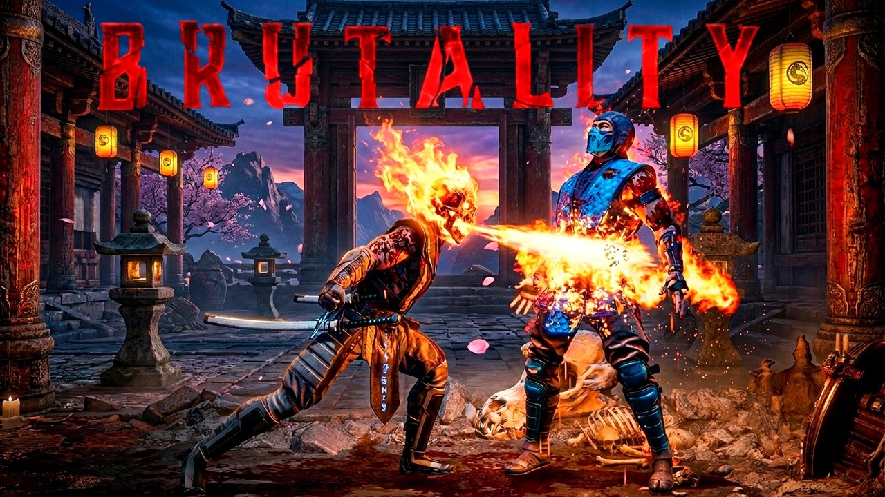 LOGRÉ Ganar con la VARIANTE Más DIFÍCIL de Scorpion 🔥 Fue INTENSO - Mortal Kombat 11