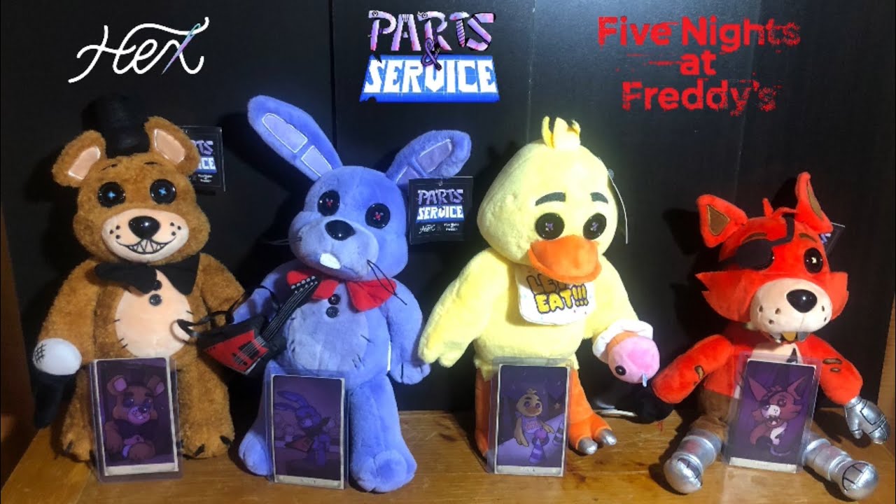 FNaF HEX Plushies Wave 1 Review