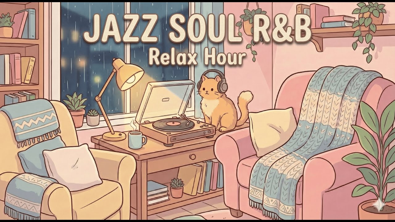 Rainy Night Smooth Jazz 🌧️🎷 | Cozy Lofi Jazz for Sleep, Study & Relax (No Vocals)