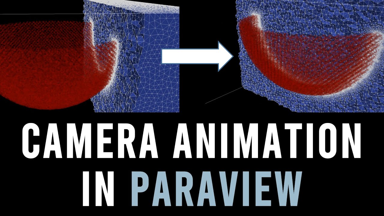 Making cool videos in ParaView by moving/rotating the camera and animating properties [On Demand 9]