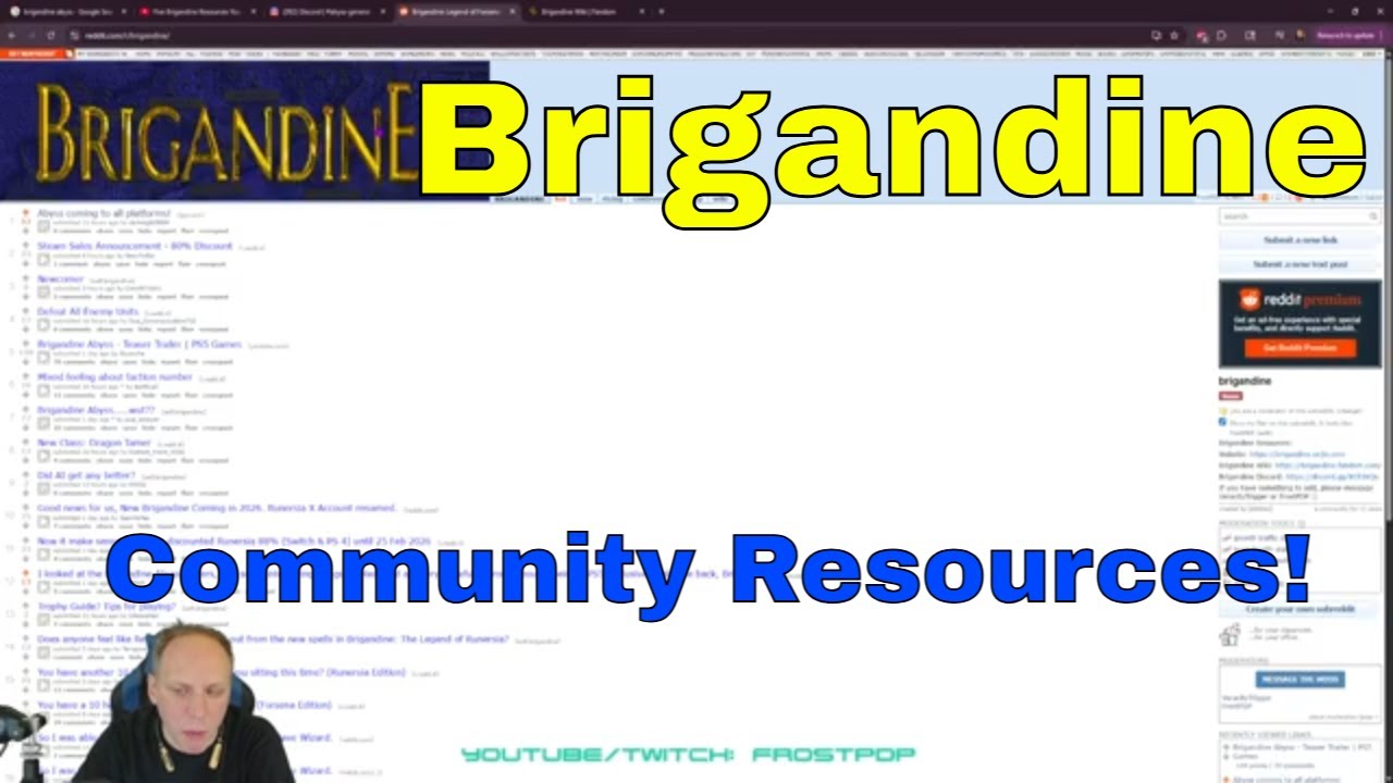 Community Resources:  Brigandine Abyss Era Edition