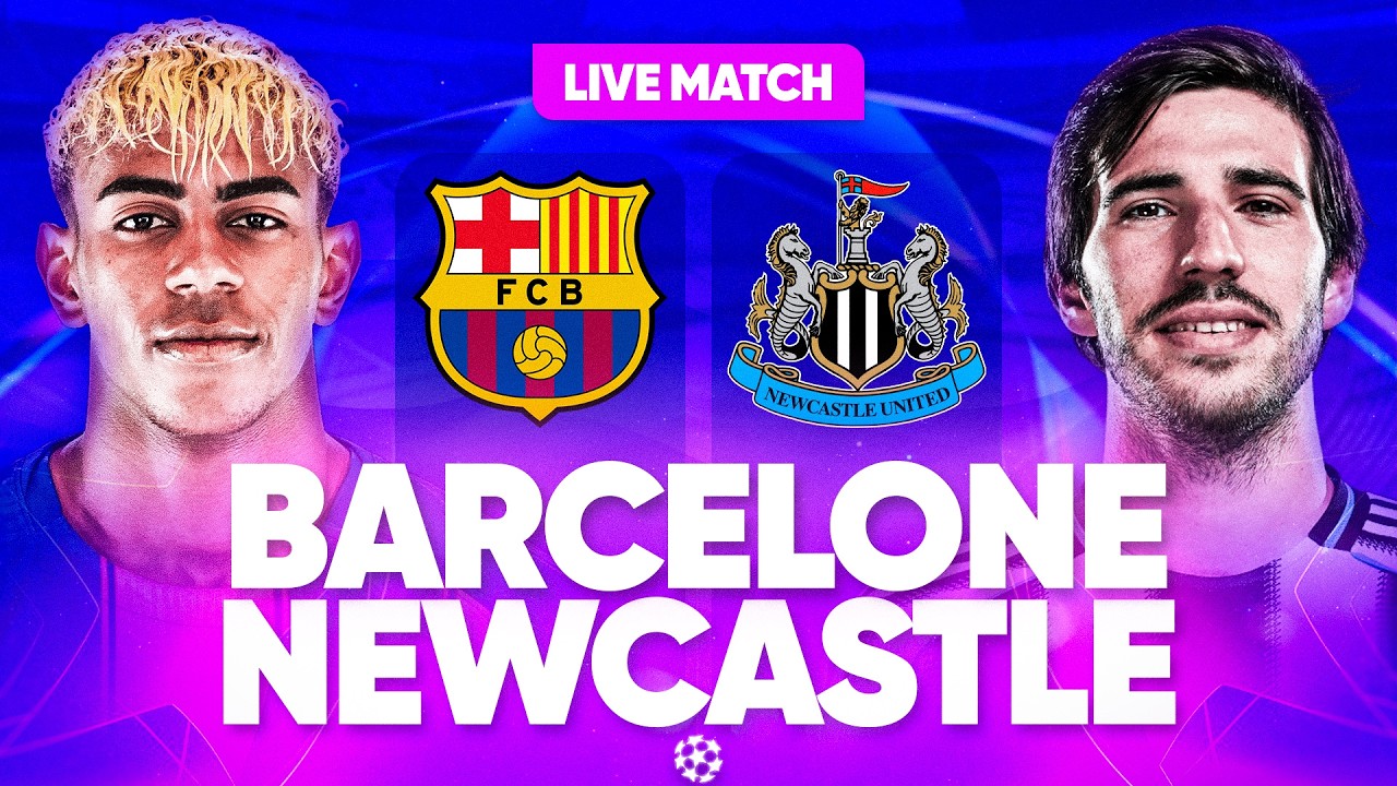 🔴 BARCELONE - NEWCASTLE LIVE / 🔥LE MATCH RETOUR ! / 1/8 LIGUE DES CHAMPIONS / CHAMPIONS LEAGUE / LDC
