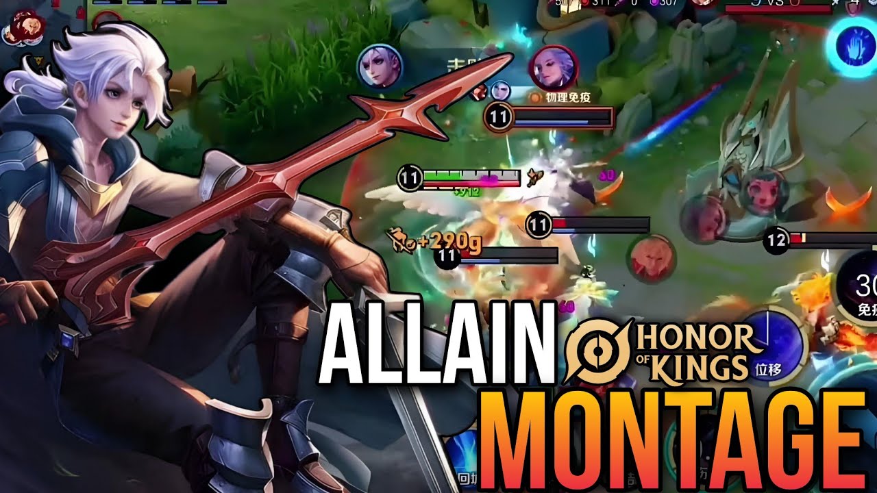 HOK: Allain intense montage | Best Build | Honor of Kings