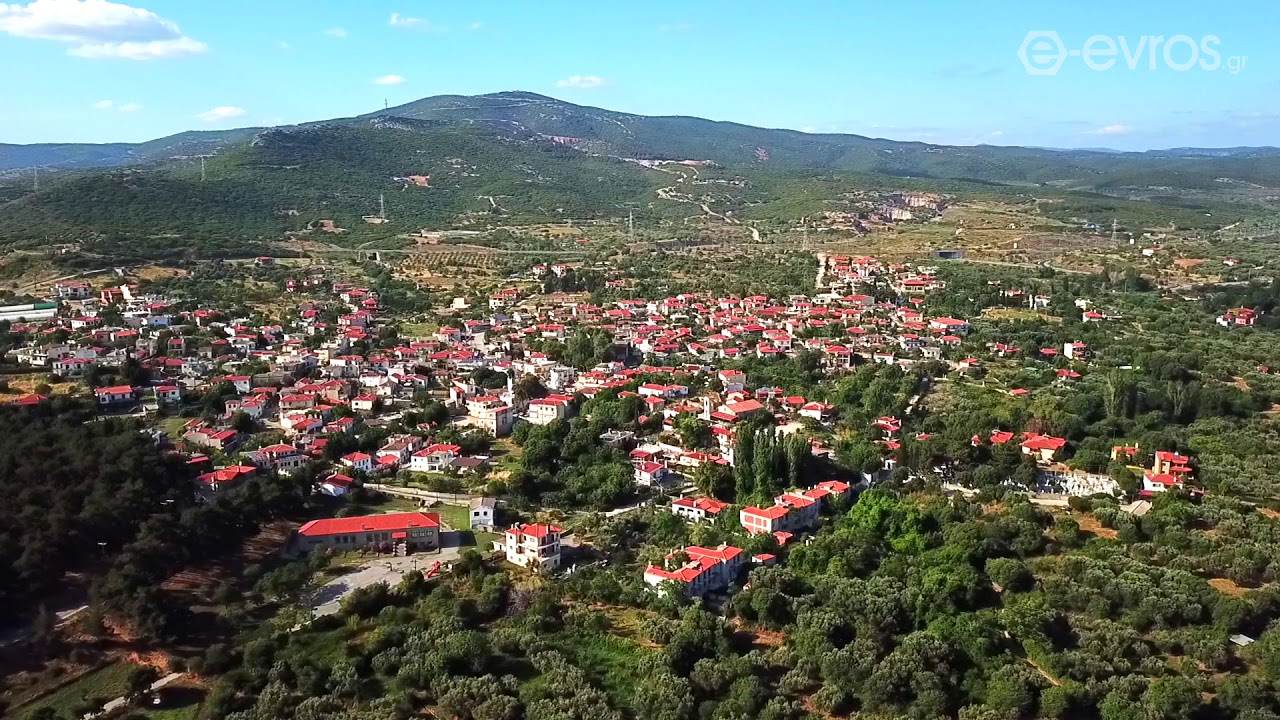 Μάκρη Αλεξανδρούπολης από ψηλά - Πτήση με drone